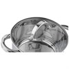 Кастрюля agness "Classic" со стеклянной крышкой 2,3 л. 18x10,5 см - фото 396470