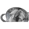 Кастрюля agness "Classic" со стеклянной крышкой 1,6 л. 16x9,5 см - фото 396486