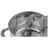 Кастрюля agness "Classic" со стеклянной крышкой 2,3 л. 18x10,5 см - фото 396490