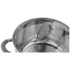 Набор кастрюль agness "Classic" со стеклянными крышками из 3 шт 1,6/2,3/3,1 л - фото 396516