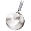 Ковш agness со стекл. крышкой 1,9 л. 16x9.5 см цвет: серый - фото 396650