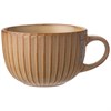 Кружка 580 мл "Stripe collection" цвет:сливочный мал. уп. = 6 шт мин. партия - фото 396983