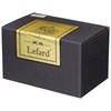 Масленка "Lefard gold glass" 17,5*10,5 см H=9 см + нож - фото 397136
