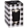Кружка lefard coffemania с силиконовой крышкой и ободком, 390 мл - фото 397344