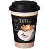 Кружка lefard coffemania с силиконовой крышкой, 390 мл - фото 397352