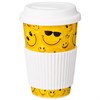 Кружка lefard coffemania с силиконовой крышкой и ободком, 390 мл - фото 397358