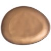 Тарелка десертная bronco "Bronze" 19,5*15,5*2 см - фото 397801