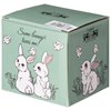Кружка lefard honey bunny, с силиконовой крышкой, 350 мл - фото 398271