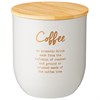 Емкость для сыпучих продуктов agness "Majesty" "кофе" 550 мл 9x6x10 см - фото 398356