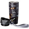 Термокружка agness "Coffee time" с кнопкой-стоппером, 380 мл колба нерж.сталь - фото 399100