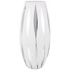 Ваза "Amarillys hilary silver/white" H=37 см - фото 399588