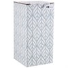 Ваза "Amarillys hilary silver/white" H=37 см - фото 399589