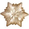 Блюдо "Snowflake" gold shiny 21 см - фото 400816