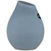 Ваза "Eva satin grey" H=19 см - фото 400942