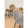 Стул Presley, велюр, коричневый - фото 403217